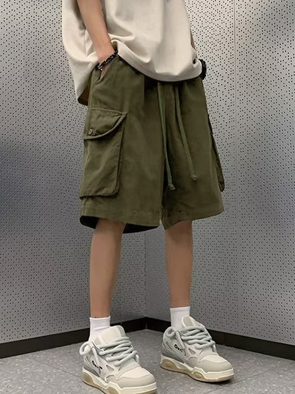 Herren-Shorts mit Cargotaschen-1