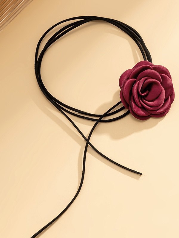 Personalisierte handgemachte Rosenkette-2