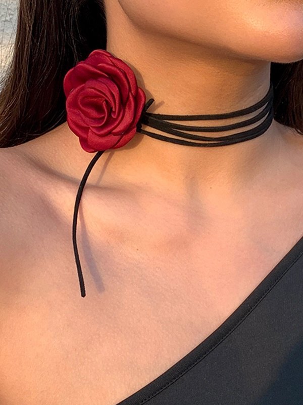 Personalisierte handgemachte Rosenkette-1