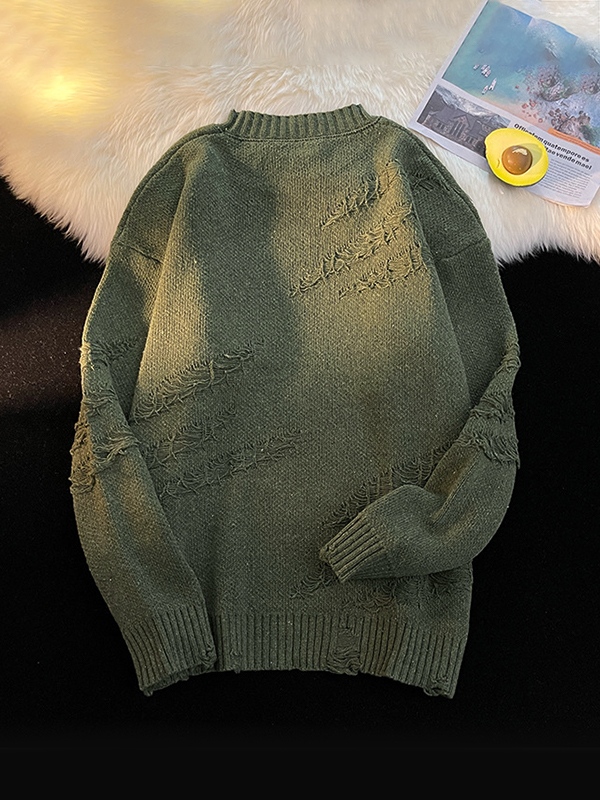 Distressed-Pullover für Herren-2