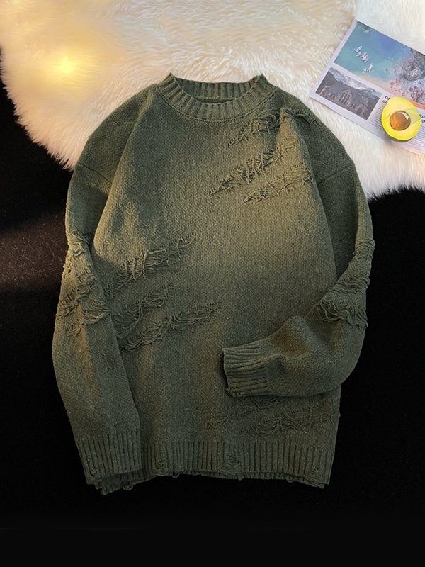 Distressed-Pullover für Herren-1